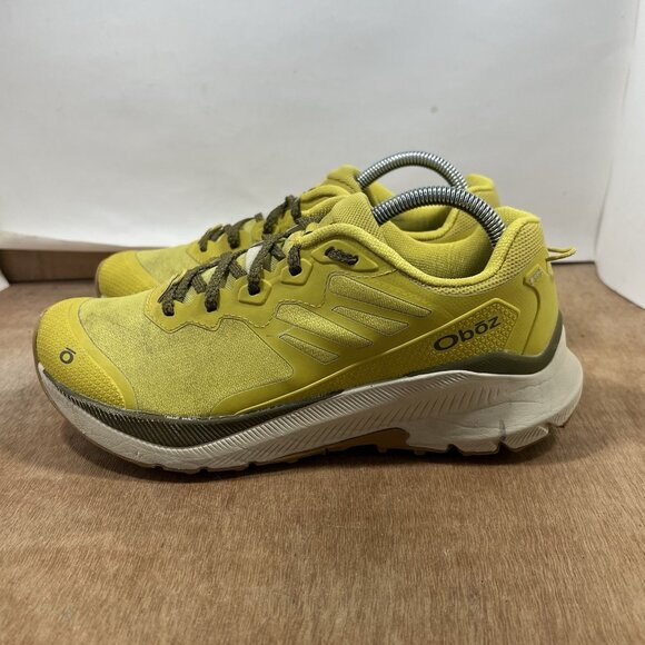 Oboz Katabatic Wind Low Hiking Shoes Men Size 8 Yellow main image 5